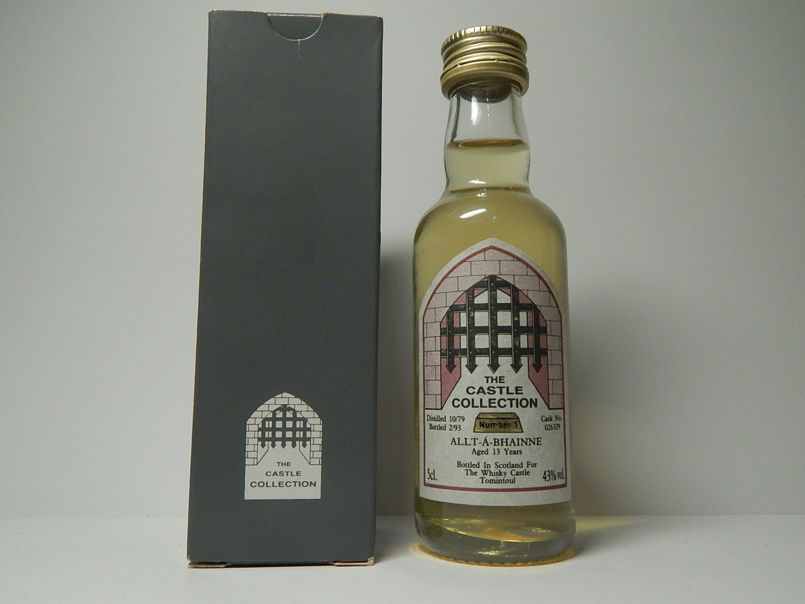 CASTLE COLLECTION 13yo 1979-1993 5cl. 43%vol.